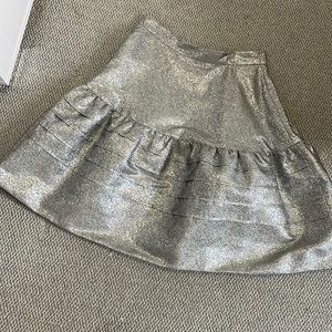 Silver skirt